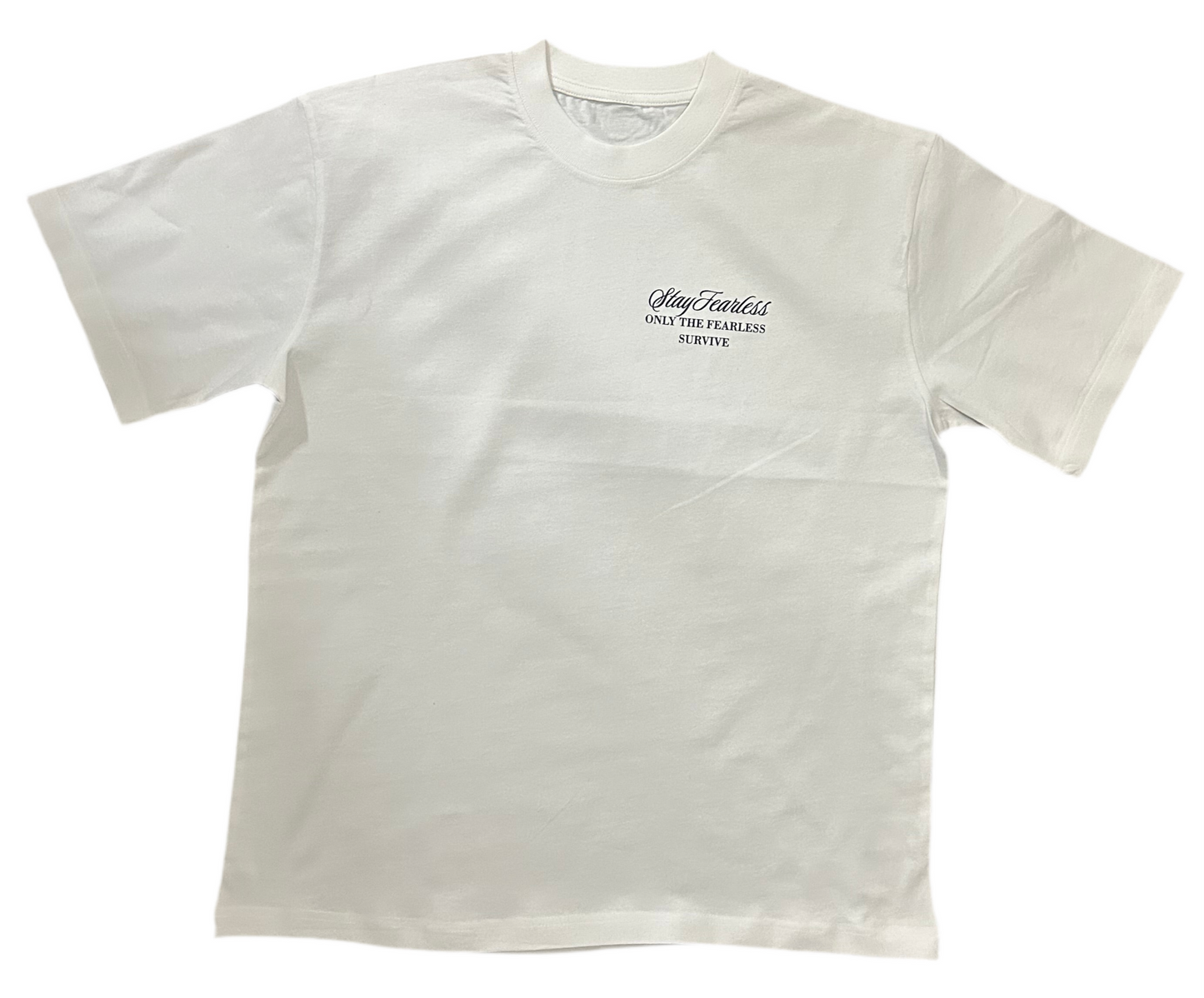 STAY FEARLESS LOGO 1 PREMIUM OVERSIZED 7.7 oz