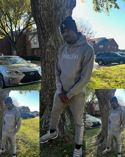 FEARLESS FASHION 9oz PREMIUM HOODIE JOGGER SET