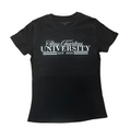 LADIES STAY FEARLESS UNVERSITY COTTON T SHIRT
