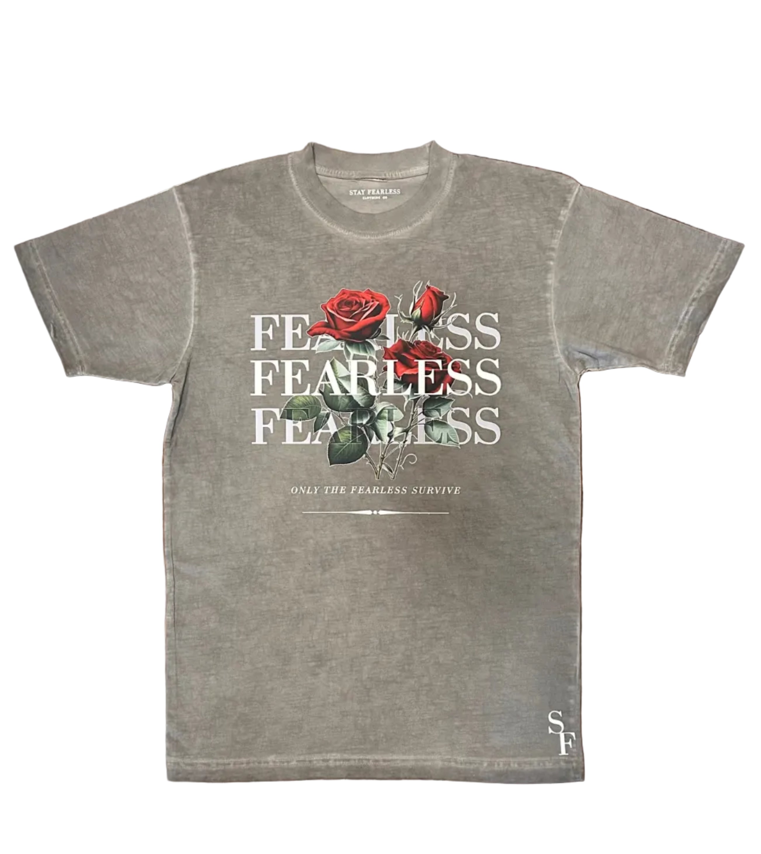 FEARLESS ROSE VINTAGE T SHIRT