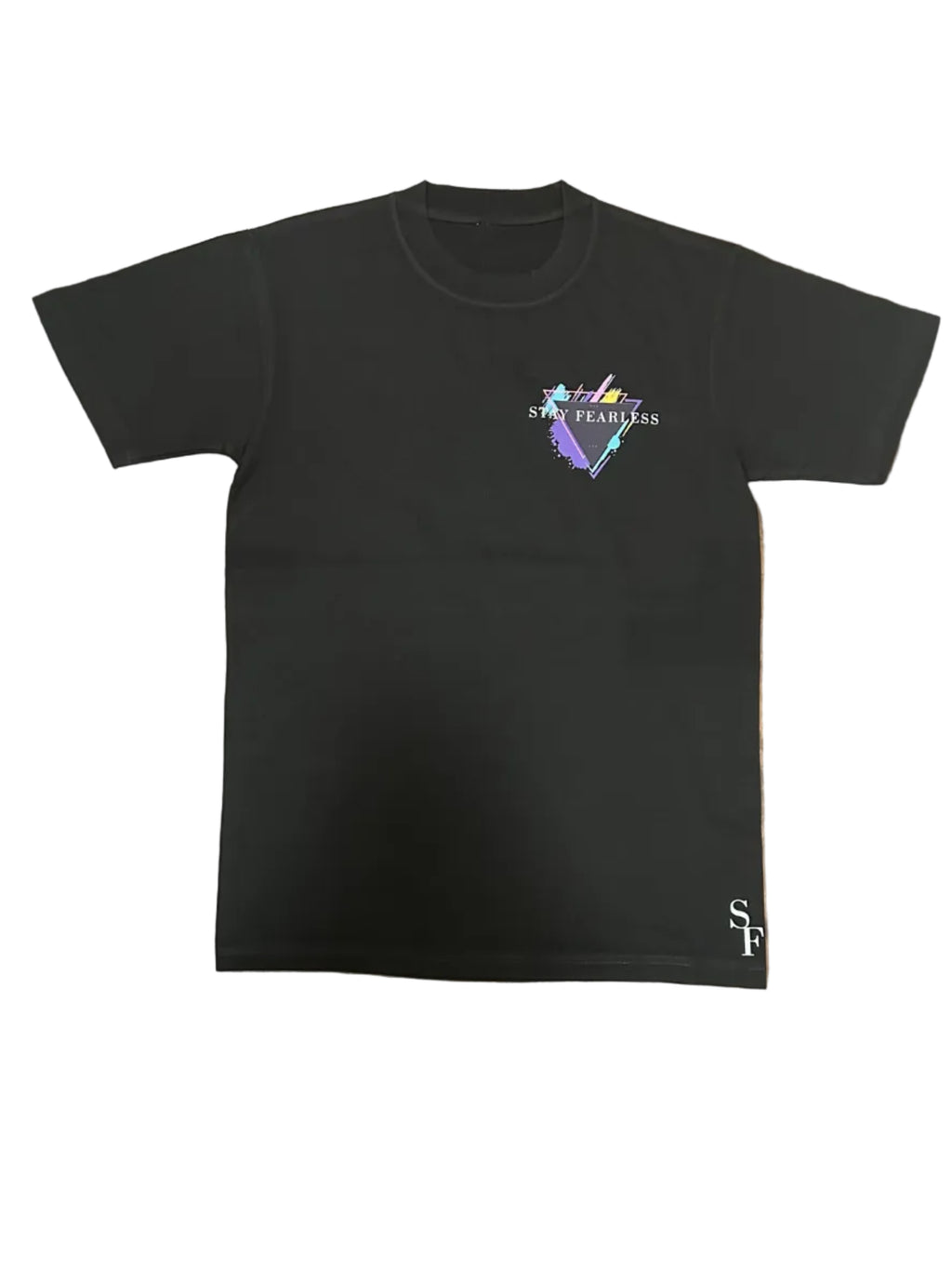 STAY FEARLESS 80sTHEME GRAPHIC  T SHIRT