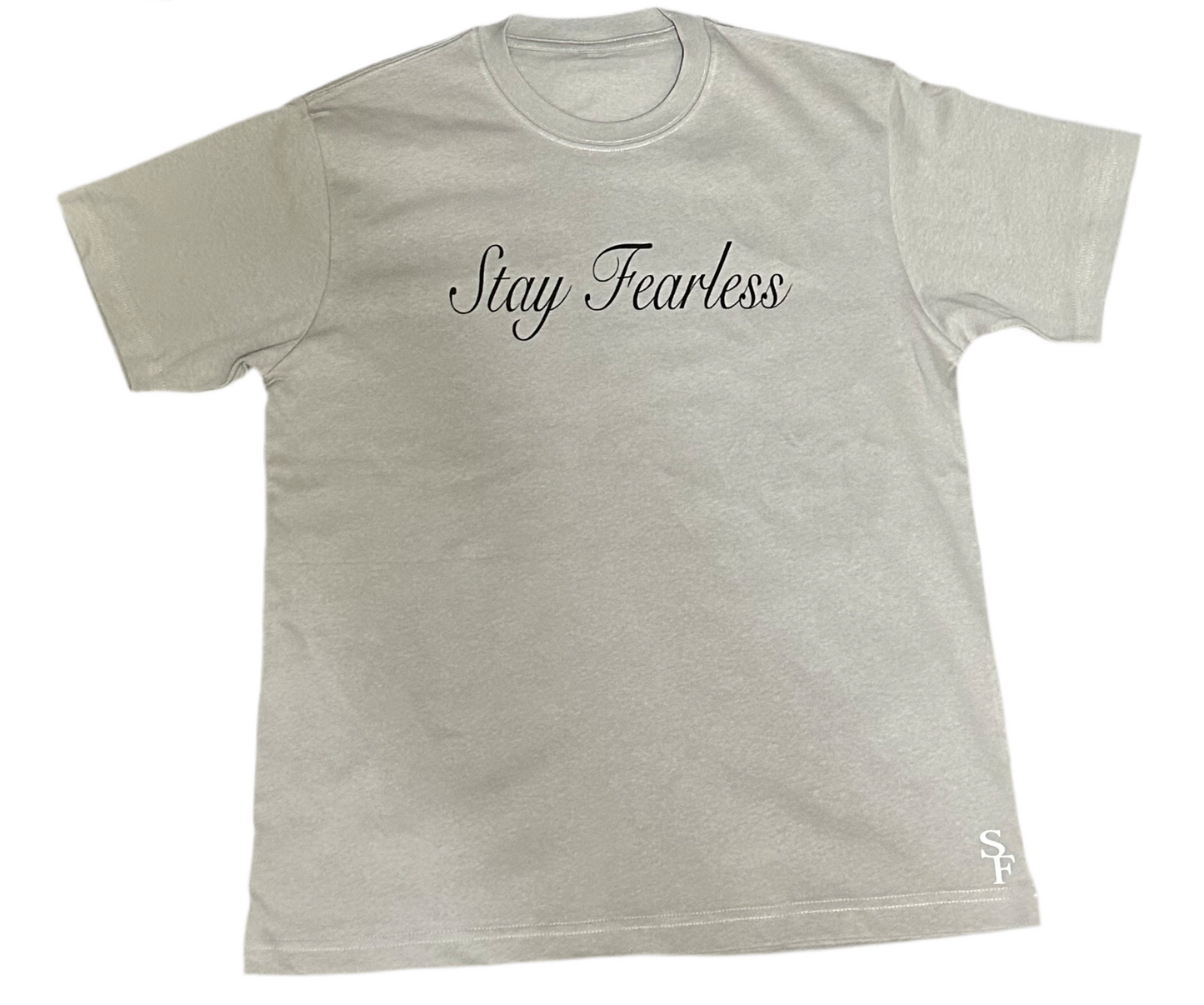 STAY FEARLESS CURSIVE ULTRA HEAVY OVERSIZED T SHIRT PREMIUM