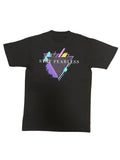 STAY FEARLESS 80sTHEME GRAPHIC  T SHIRT
