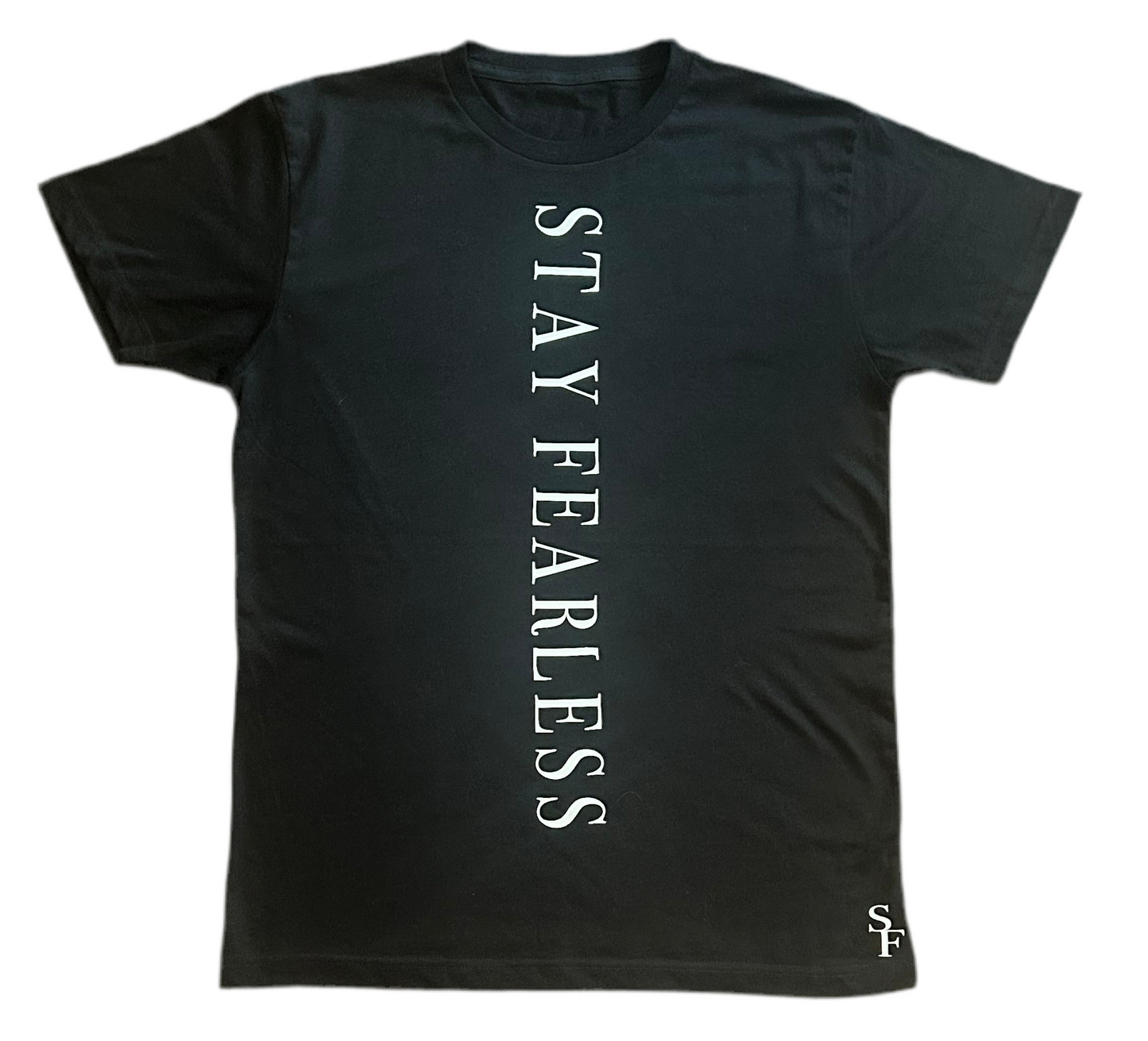 STAY FEARLESS DOWN CVC T SHIRT